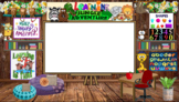 Jungle Adventure/ Animal Safari themed Virtual Classroom B
