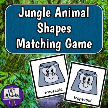 Rainforest Matching Games for Preschoolers