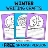 Winter Writing Prompt Crafts + FREE Spanish
