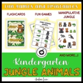 Jungle Animals Printables and games