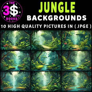 Preview of Jungle Backgrounds – 1O Pictures