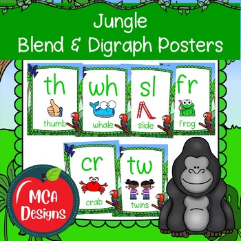 Preview of Jungle Blend and Digraph Posters