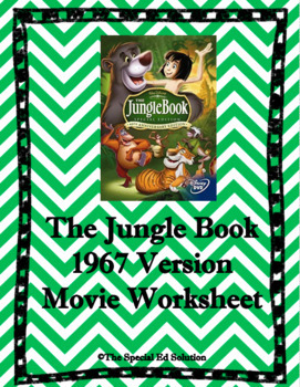 jungle book movie teaching resources teachers pay teachers