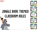 Jungle Book Themed Classroom Rules