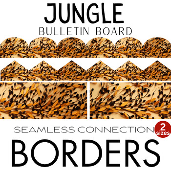 Jungle Bulletin Board Border - Free - Back to School - Commercial Use ...