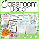 Jungle Classroom Decor