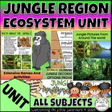 Jungle Ecosystems, Animals, Habitats, Food: STEM, Math, Re