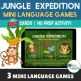 Jungle-Themed Vocabulary Inferences and Phonological Aware