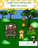 Jungle Fun Preschool Literacy and Math Activities