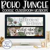Jungle Google Classroom Headers