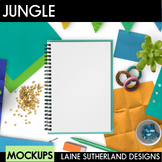 Jungle Inspired Styled Mockups (Desk Scenes)