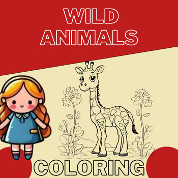 Preview of Jungle Journey - 10 Printable Wild Animal Coloring Pages