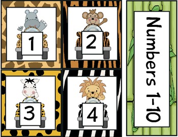 jungle number unit 1 20 8 complete centers and more by the kindergarten life