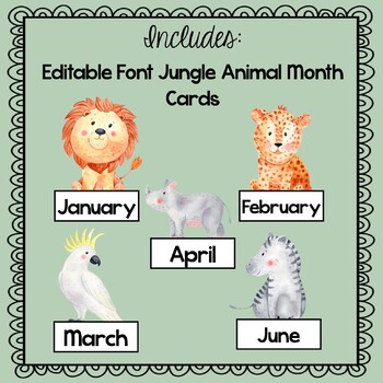 Jungle Rainforest Animal Birthday Decor Banner Set | TpT