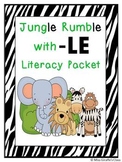 Final Stable Syllables -LE Sound Worksheets and Centers