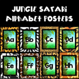 Jungle Safari Alphabet Posters