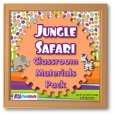 Jungle Safari Animals Themed Classroom Bundle