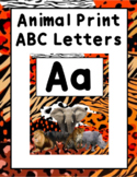 Jungle/Safari Theme A to Z Posters FREEBIE