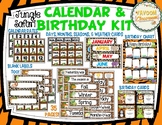 Jungle Safari Theme Calendar & Birthday Kit