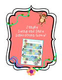 Jungle Swing and Slide Single and Double Digit Subtraction Game