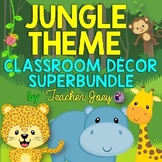 Jungle Theme Classroom Decor