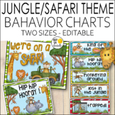Jungle Theme Behavior Chart Editable! Jungle Theme Classro