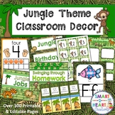 Jungle Theme Classroom Decor Bundle Safari Decor