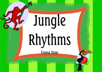Preview of Jungle Theme! Music Rhythm Posters