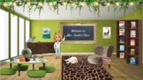Jungle Theme Virtual Classroom