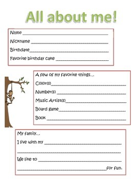 Jungle Themed Back to School Activities by Hello 4th Grade | TpT