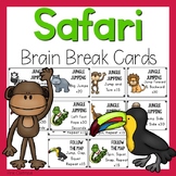 Safari and Jungle Themed Brain Breaks