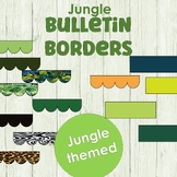 Jungle-Themed Bulletin Board Borders transform your Classr