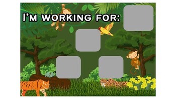 Preview of Jungle Token Board