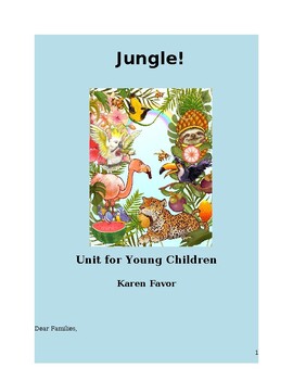 Preview of Jungle! Unit for Young Children