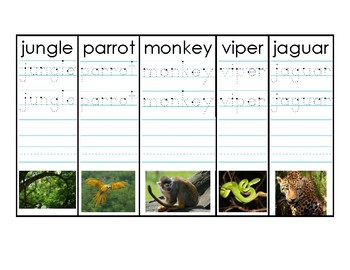 Christmas Alphabet Handwriting Practice for Kindergarten or 1st grade