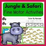 Jungle and Safari Fine Motor Activities