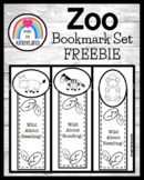 Zoo Activity: Bookmark Set FREEBIE