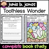 Junie B. Jones Toothless Wonder Novel Study