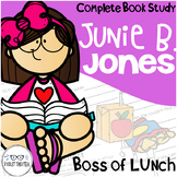 Junie B Jones Boss of Lunch Comprehension Unit