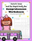 Junie B. Jones Question Worksheets (1 page for each chapte