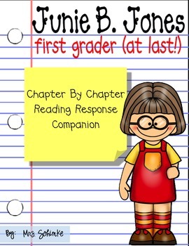 Preview of Junie B. Jones First Grader (at last!) Book Companion