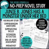 Junie B. Jones Has a Monster Under Her Bed Novel Study