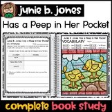 Junie B. Jones Has a Peep in Her Pocket Novel Study