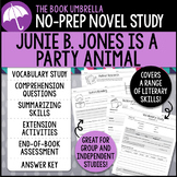 Junie B. Jones Is a Party Animal Novel Study
