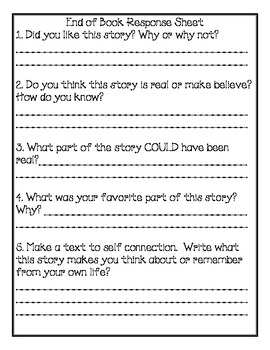 Junie B. Jones - Kindergarten Series Comprehension Packets by Julie Loeding