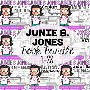 Preview of Junie B Jones Book Companion Bundle 1-28