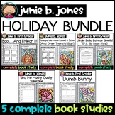 Junie B. Jones Novel Study Holiday BUNDLE - Halloween, Chr