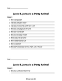 Junie B. Jones Party Animal Packet