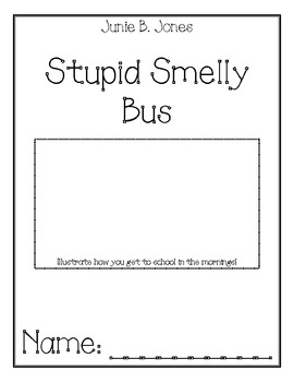 Preview of Junie B. Jones, Stupid Smelly Bus Comprehension Packet