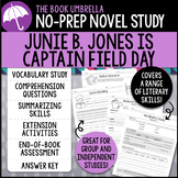 Junie B. Jones is Captain Field Day Novel Study